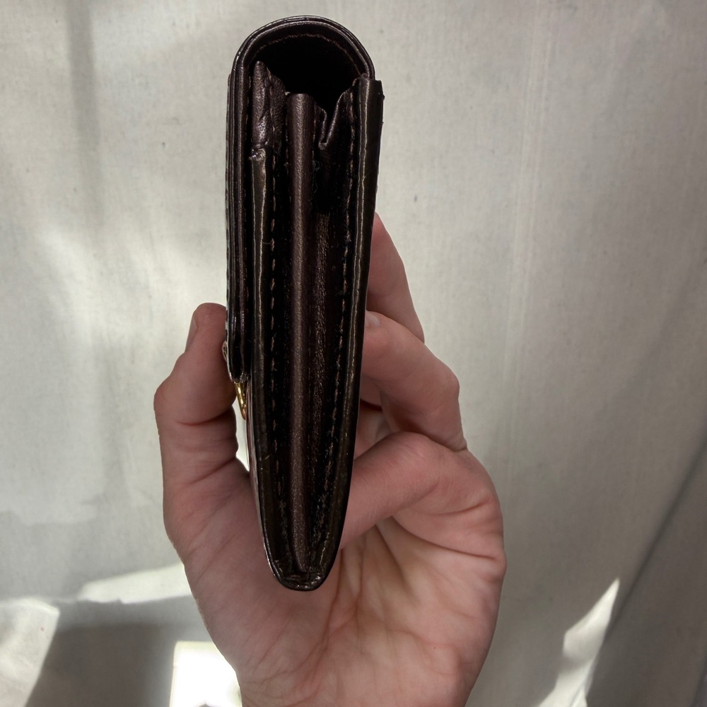 Margaret Howell Idea NWD Leather Long Zip-Around Wallet Cognac Tan‎ - Picture 6 of 14